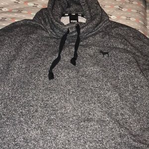 Pink and black grey sweater :)